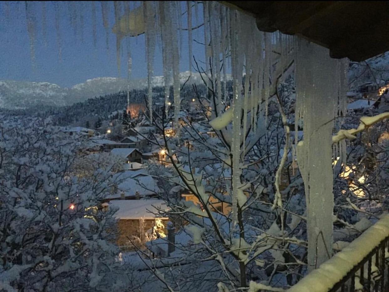 Asimina Guesthouse, Eptalofos Parnassos Exteriör bild